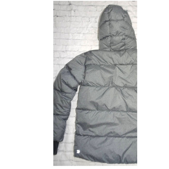 All In Motion Boys Girls Short Puffer Jacket Large 12/14 Gray Extendable… - Picture 10 of 12